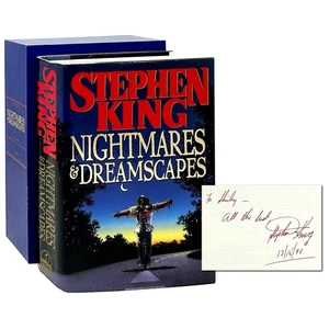 Nightmares & Dreamscapes, Stephen King. Signed & Inscribed First Edition w/ Case - Imagen 1 de 10