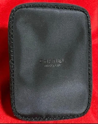 CHANEL Les Pinceaux de Chanel Makeup Brush Pouch Large Size Black Faux Leather - Image 1 of 4