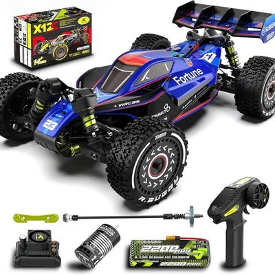 1/12 Brushelss RC Cars, 50 MPH, RC Buggy, Remote Control Truck, 4×4 Monster C... - Image 1 of 4