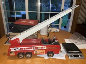Vintage Tonka Fire Rescue Ladder Truck #2 13270 Large Exc Cond - Picture 1 of 8