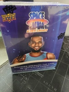 Space Jam 2 A New Legacy Upper Deck Blaster Cards Box Lebron 3D Lenticular Cards - Picture 1 of 4