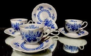 Mikasa...Rosalie..Set of (4) Cups & Saucers...Beautiful Floral Pattern..Two Sets - Picture 1 of 8