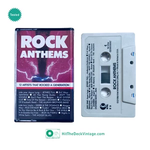 K-Tel ROCK ANTHEMS Compilation Cassette Tape (1986) Santana Allman Brothers - Picture 1 of 2