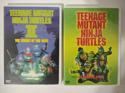 SET of 2 TEENAGE MUTANT NINJA TURTLES THE ORIGINAL & THE SECRET OF THE OOZE DVDs - Image 1 of 4