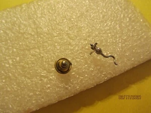 Vintage Silver Mouse Tie Tack - Picture 1 of 6
