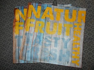 Happy Sack Two Tasty Fresh Fruit Reusable Shopping Bags - Picture 1 of 1