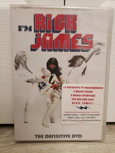 I'M Rick James The Definitive DVD (2009) Rare Music Documentary. NEW & SEALED  - Picture 1 of 3