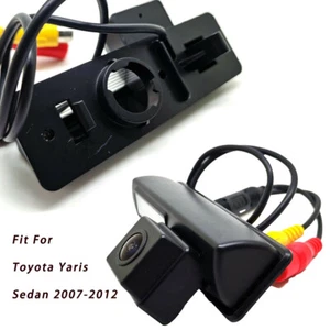 HD Backup Reverse Rear View Camera For Toyota Yaris Sedan 2007 - 2010 2011 2012 - Picture 1 of 7