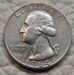 1964-D 25c - Double Die Quarter - Picture 1 of 18