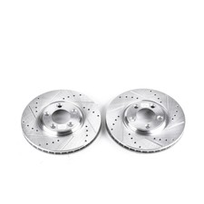 AR8160XPR Powerstop 2-Wheel Set Brake Discs Front for Ford Thunderbird LS S-Type