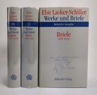 Buch: Werke und Briefe 8/9/10, Briefe 1925-1936. Lasker-Schüler, Else, 3 Bände