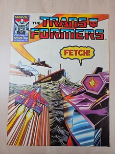 Transformers Issue 128 UK Edition August 1987 Marvel Comics Sleeved - Picture 1 of 12