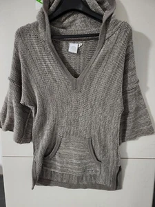 Rip Curl Sweatshirt Womens XS Mika Poncho Hoodie Pullover Sweater Beach Outdoor - Picture 1 of 19