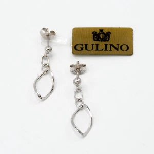 Orecchini in oro bianco 18 kt pendenti E.1010 - Foto 1 di 8