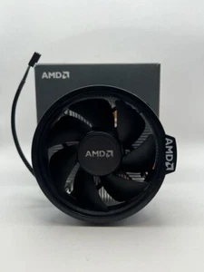 AMD Ryzen 5 Processor Cooler Fan for 1500X 1600 2600X 3600X 3400G CPU's - New - Picture 1 of 3