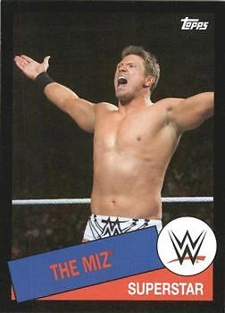 The Miz 2015 Topps WWE Heritage - Black Border #80 - - Image 1 of 2