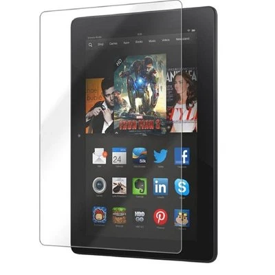 3PCS Clear Screen Protector Film Cover Amazon Kindle Fire HDX 7 inch - Image 1 of 2