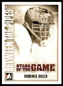 2007-08 In The Game Between the Pipes Dominik Hasek #63