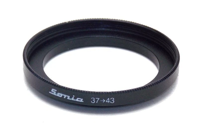 Metal Step up ring 37mm to 43mm 37-43 Sonia New Adapter - Image 1 of 1