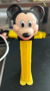 Vintage Pez Dispenser - Mickey Mouse - Yellow with Feet - China - Picture 1 of 4