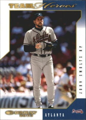 2003 Donruss Team Heroes  #26 John Smoltz - NM-MT  - Image 1 of 2