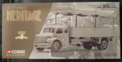 Corgi Classics Collection Heritage Berliet GLR8 Militaire Bache 73801 New - Image 1 of 3