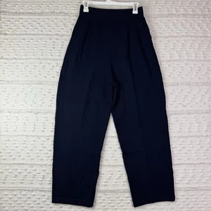 St. John Sportswear Damenhose Größe 8 marineblau Strick Büro Freizeit hergestellt in den USA - Bild 1 von 14