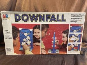 Vintage 1979 Downfall Face to Face Brettspiel - Milton Bradley vollständig - Bild 1 von 7