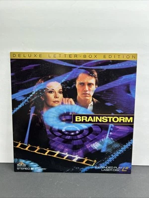 BRAINSTORM Laserdisc CHRISTOPHER WALKEN, NATALIE WOOD SCI-FI THRILLER Foto 1 de 4