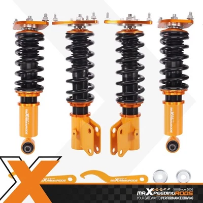 Kit de descenso de suspensión Coilovers ajustables para Subaru Impreza WRX 08-14 Foto 1 de 4