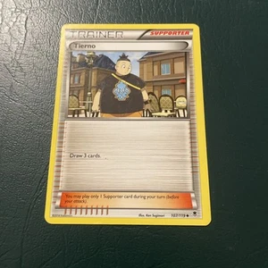 2014 Trainer Tierno 107/119 Pokemon Card - Picture 1 of 2