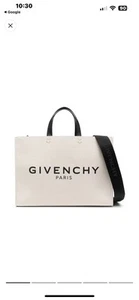 Givenchy Medium Canvas G Tote - Picture 1 of 9