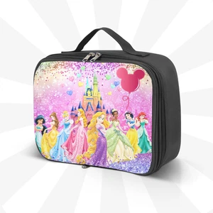 Princess Small Personalized Insulated Lunch Box Toiletry Bag School Bag - Picture 1 of 1