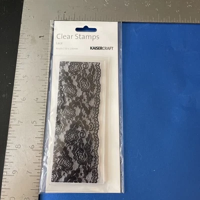 Juego de estampillas transparentes de encaje Kaisercraft Foto 1 de 2
