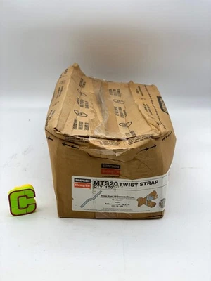 Simpson Strong-Tie MTS20 Скручивающийся Ремешок *(3) Коробки (100)Ea* (Открытая Коробка) - Изображение 1 из 4