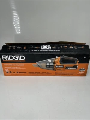 RIDGID 18V Cordless Hand Vacuum Kit with 2.0 Ah Battery and Charger Z413 - Image 1 of 4
