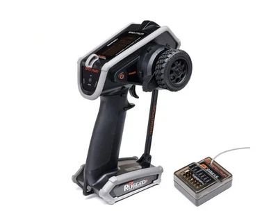 Spektrum RC DX Rugged+ 12-Channel DSMR+ Surface Radio w/SR615 Receiver [SPM6220] - Image 1 of 4