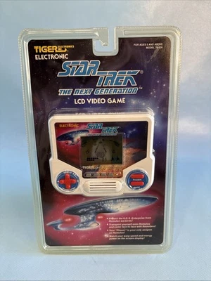 Tiger Electronics Star Trek The Next Generation Handheld LCD Game - NEW SEALED - Image 1 of 2