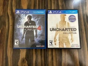 Lote de juegos Uncharted 4 Ps4 Playstation 4 y Uncharted Nathan Drake Collection - Imagen 1 de 10