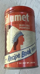 Vintage Calumet Backpulverdose ca. 50er Jahre - Top Zustand - Bild 1 von 17