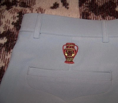 全新 DUNNING 聚酯氨纶高尔夫短裤 NAPLES NATIONAL 高尔夫球杆 30 Lite 灰色 — 第 1/4 张图片