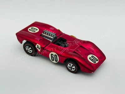 Interior negro Hot Wheels Redline FERRARI 312P rosa resistente EE. UU. ¡Muy bonito!!! Foto 1 de 4