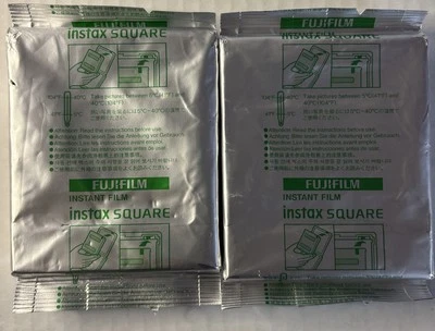 LOT OF 2 FUJIFILM INSTANT FILM INSTAX MINI EACH PACK OF 10 NEW Exp Aug 2024 - Image 1 of 2