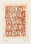 H. BAUMGARTEN (*1951), typeface equal line play, 1973, color wheel.