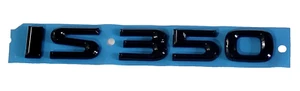 FITS 2023 LEXUS IS350 F SPORT REAR IS350 PEARL BLACK EMBLEM NAMEPLATE - Picture 1 of 1