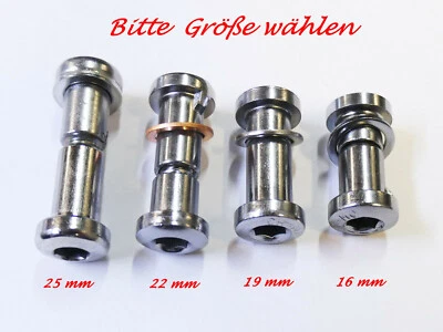 Sattelklemmschraube Rennrad Länge wählbar Sattelklemme Klemmschraube CR-MO - Bild 1 von 2