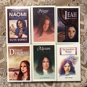 Guideposts Women of the Bible 6 Book Lot Set Miriam Naomi Hagar Leah Deborah - Picture 1 of 19