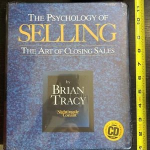 The Psychology of Selling Art of Closing Sales Brian Tracy. 6 CD Set  - Picture 1 of 4