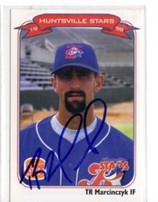 TR MARCINCZYK 1998 MINOR LEAGUE AUTOGRAPH #6 GUARANTEED IP  (ID N200)