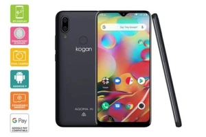 Kogan Agora XI 3800mAh 3GB RAM 32GB w/Dual Camera Android 9 Pie Smartphone Black - Picture 1 of 4